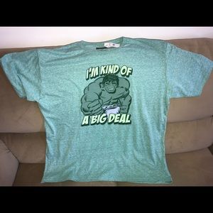 Men’s Marvel Green Hulk T Shirt size 2XL